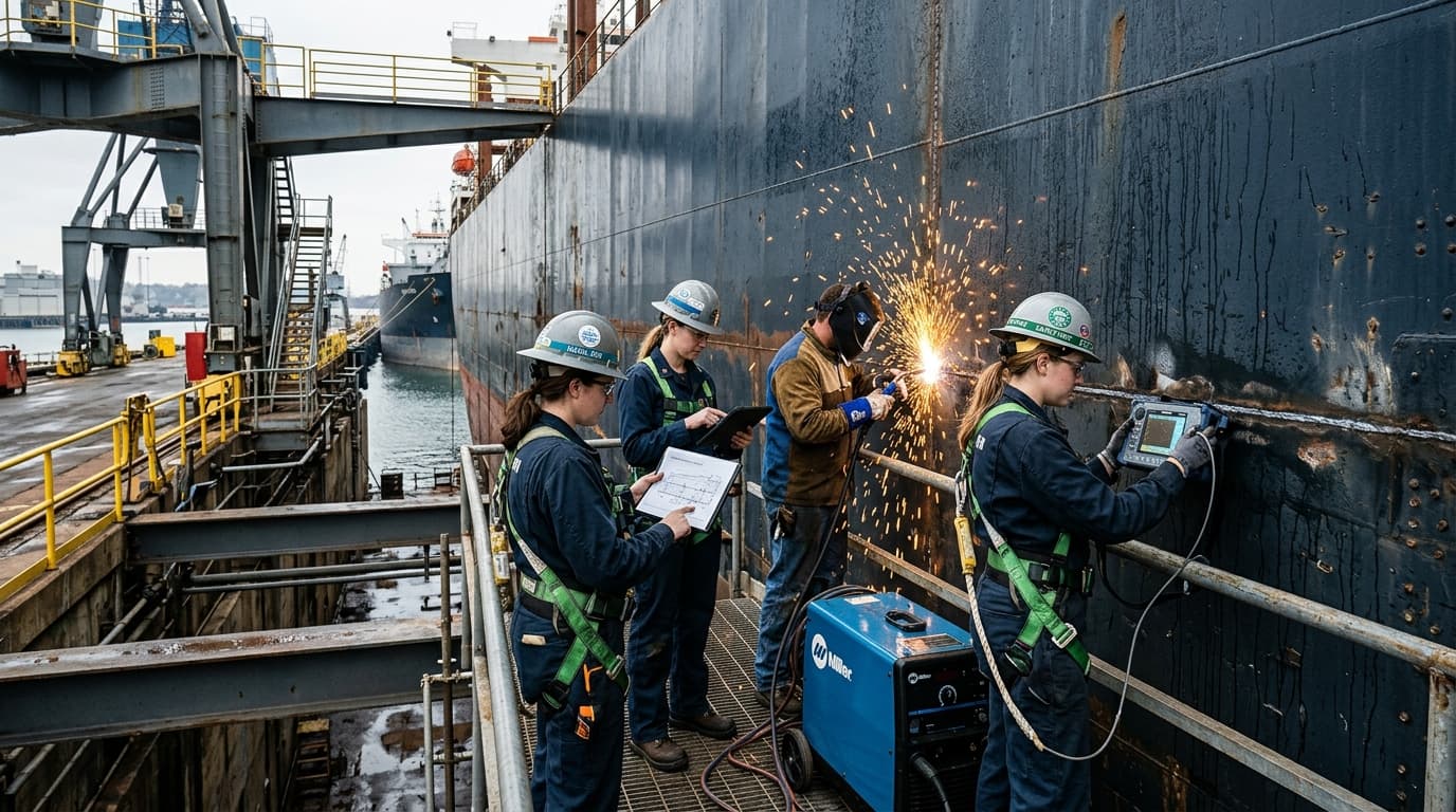 Inspection navale et soudure industrielle G.A.P.S