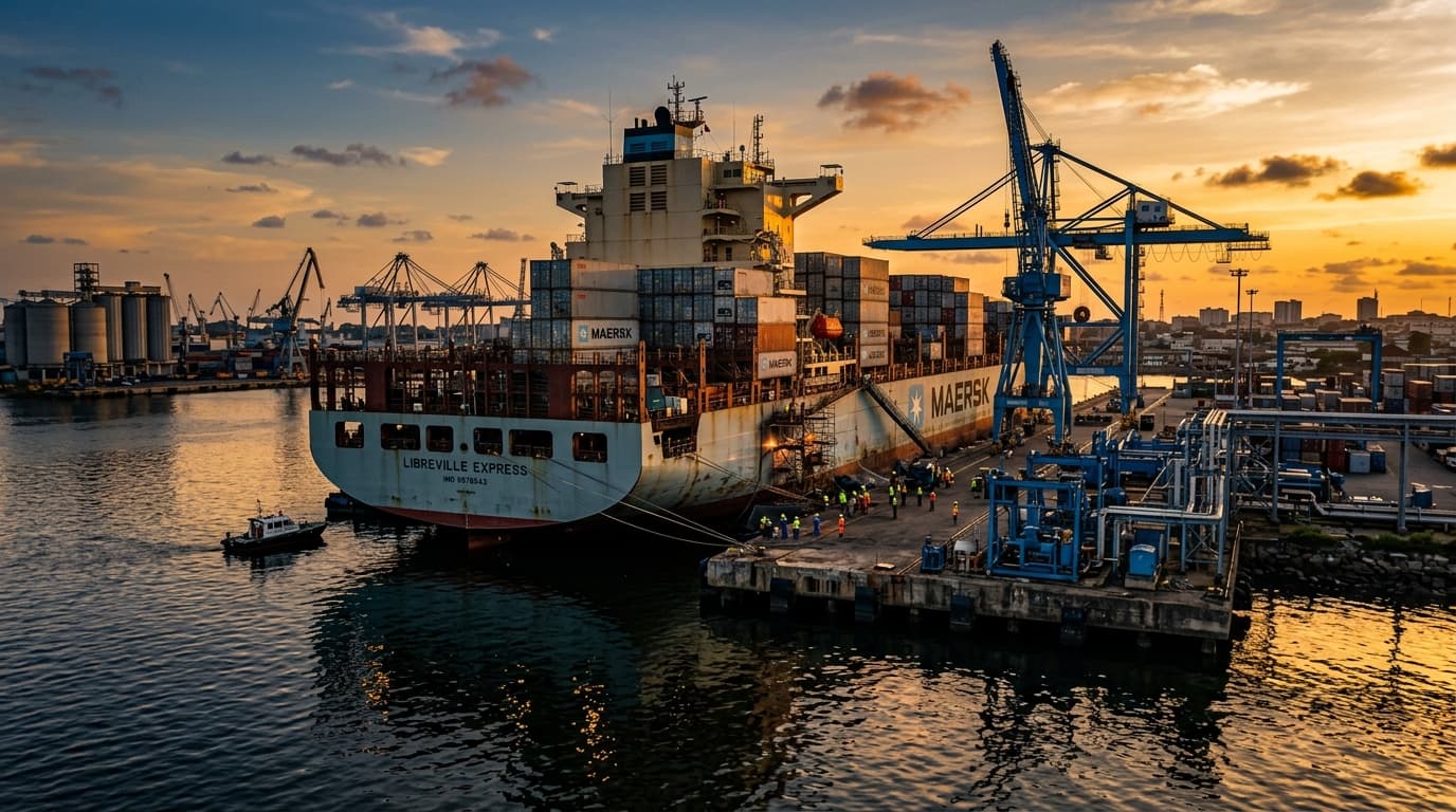 Port de Libreville - Maintenance navale par G.A.P.S